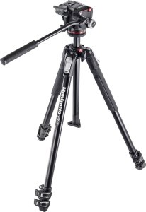 Statyw Manfrotto Statyw video Manfrotto MK190X3-2W aluminium, głowica MHXPRO-2W 1