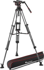 Statyw Manfrotto Zestaw Video Statyw 190XV Głowica MVH500AH 2