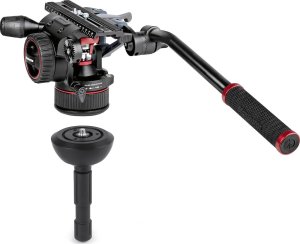 Statyw Manfrotto Zestaw Video Statyw 190XV Głowica MVH500AH 3