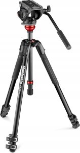Statyw Manfrotto Zestaw Video Statyw 190XV Głowica MVH500AH 4