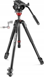 Statyw Manfrotto Zestaw Video Statyw 190XV Głowica MVH500AH 5