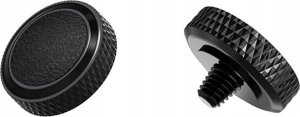 Pilot/wężyk spustowy JJC Przycisk spustu migawki JJC SRB Deluxe Soft Czarno - Czarny 2