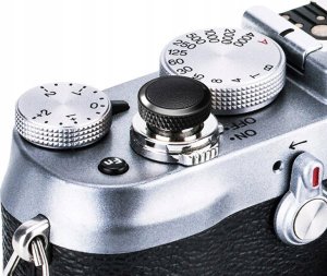 Pilot/wężyk spustowy JJC Przycisk spustu migawki JJC SRB Deluxe Soft Czarno - Czarny 4