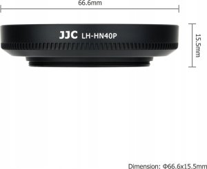Osłona na obiektyw JJC Osłona przeciwsłoneczna JJC LH-HN40P zamiennik Nikon HN-40 15