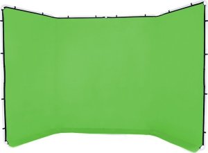 Lastolite Tło Lastolite Panoramic Chromakey Green 4m bez ramy 1