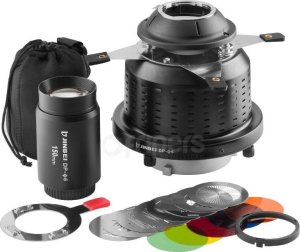 Jinbei Strumienica optyczna Jinbei DP-6 Bowens, z zoomem i filtrami 4