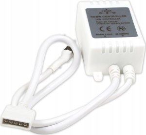Taśma LED LVT Sterownik kontroler do taśm LED RGBW pilot do taśm led 12V/4x2A Sterownik kontroler do taśm LED RGBW pilot do taśm led 12V/4x2A 2