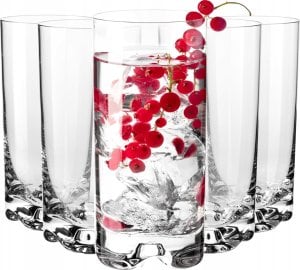 Krosno Wysokie szklanki KROSNO Mixology 6x350ml fala 1