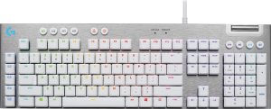 Klawiatura Logitech Logitech G G815 - Tastatur - Hintergrundbeleuchtung - USB - AZERTY - Franzosisch - Tastenschalter: GL Tactile - weiss 1