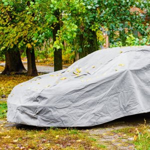 Retoo POKROWIEC PLANDEKA NA SAMOCHÓD PEVA DUŻY AUTO L 7