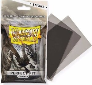 Dragon Shield Protektory Perfect Fit SMOKE 100 szt Dragon Shield koszulki MtG 1