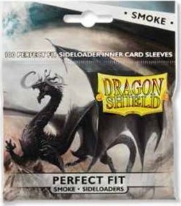 Dragon Shield Protektory Perfect Fit SMOKE z otworem z boku 100 szt Dragon Shield wewnętrzne 1