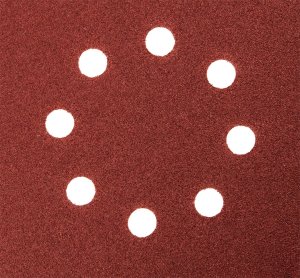 Graphite Krążki ścierne 150 mm, K100, 5 szt., z 8 otworami, 65mm 3