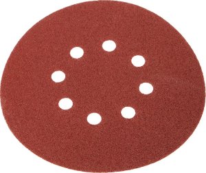 Graphite Krążki ścierne 150 mm, K100, 5 szt., z 8 otworami, 65mm 5