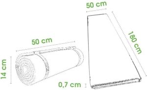Spokey DRIFTER - Karimata; 180x50 cm - 835216 2