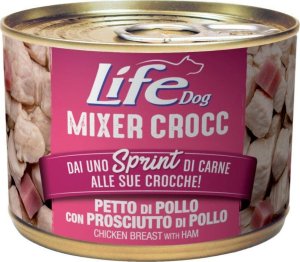 Life Pet Care Life Dog Karma Monoproteinowa dla Psa Kurczak Szynka Puszka 150g 1