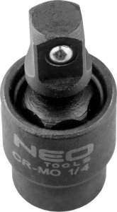 Neo Zestaw przegubów udarowych 3 szt., 1/4", 3/8", 1/2" 7