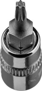 Neo Końcówka TORX TX10 na nasadce 1/4", krótka, 37 mm 3