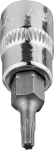 Neo Końcówka TORX TX10 na nasadce 1/4", krótka, 37 mm 5