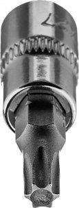 Neo Końcówka TORX TX27 na nasadce 1/4", krótka, 37 mm 5