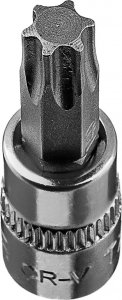Neo Końcówka TORX TX40 na nasadce 1/4", krótka, 37 mm 4