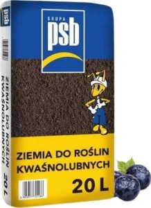 Sobex Ziemia podłoże do roślin kwaśnolubnych 20 l PSB 1