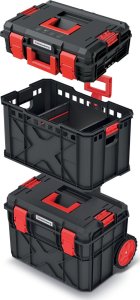 Prosperplast Zestaw skrzyń narzedziowych X Block KXBS6040100-S411 3