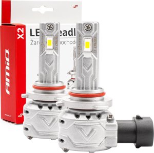 AMiO Żarówki samochodowe led seria x2 hb4 9006 6500k canbus amio-02976 1