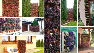 Wamar-Sosenka Drewniany ziołownik kwietnik wertykalny RD-8/2x3 - Szary 9