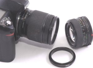 JJC Pierścień odwrotnego mocowania FreePower obiektywy 49 i 52 mm 5