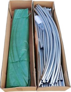 kontrast Tunel ogrodowy foliowy 4x2,5x2m 10m2 Szklarnia 4