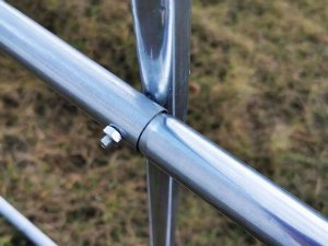 kontrast Tunel ogrodowy foliowy 4x2,5x2m 10m2 Szklarnia 7