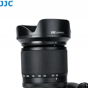 Osłona na obiektyw JJC Osłona przeciwsłoneczna LH-HB101 Black zamiennik Nikon HB-101 9