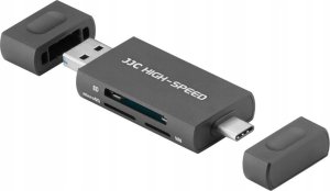 Czytnik JJC Czytnik kart pamięci JJC USB / USB-C SD, NM i microSD (SDXC, SDHC) 1