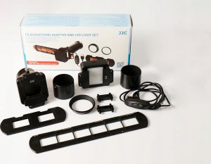 JJC Zestaw do digitalizacji JJC FDA-S1 z uchwytem i lampą LED 18