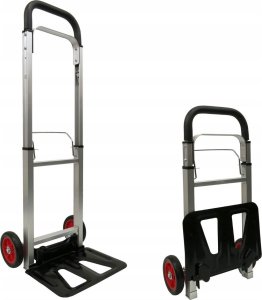 kontrast Wózek transportowy WT001 magazynowy składany 108x41cm aluminiowy 4