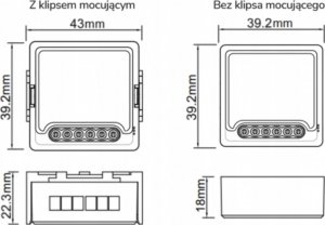 OXT MODUŁ MINI PRZEKAŹNIK 2 OBWODY WIFI TUYA 7