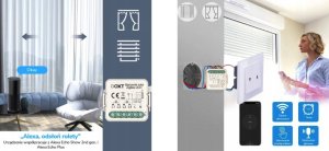 OXT MODUŁ OXT MINI STEROWNIK 2 ROLETY ZIGBEE TUYA 4