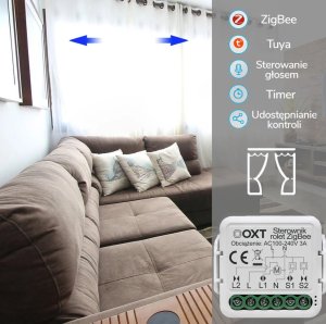 OXT MODUŁ OXT MINI STEROWNIK ROLET ZIGBEE TUYA 2