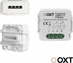 OXT MODUŁ OXT PRZEKAŹNIK 1 OBWÓD POMIAR PRĄDU 16A ZIGBEE TUYA 3