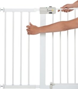 Safety 1st SAUGOS 1ST apsauginės tvorelės pretęsimas EASY CLOSE Metal Plus, balta, 28 cm, 24204310 4