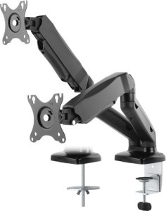 Deltaco Uchwyt biurkowy na 2 monitory 17" - 32" (ARM-1300) 2
