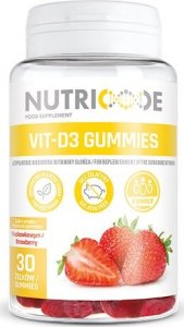 FM World FM Suplement Nutricode VIT-D3 GUMMIES 30 żelków 1