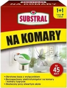 Substral Środek na komary elektro + wkład 45 dni 1