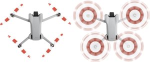 SunnyLife ŚMIGŁA DO DRONA DJI MINI 3 - 8 SZTUK RED 6030F3 2