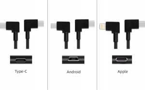 BRDRC KABEL OTG DJI OSMO POCKET / 2 TYP C IPHONE 100 CM 2