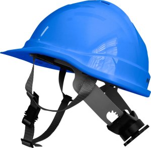 Neo Hełm przemysłowy z paskiem podbródkowym, niebieski 7