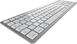 Klawiatura Cherry CHERRY KW 9100 SLIM FOR MAC klawiatura USB + Bluetooth QWERTY Angielski Srebrny 1