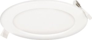 Orno EURUS LED 12W, oprawa typu downlight, podtynkowa, okrągła, 800lm, 3000K, biała, wbudowany zasilacz LED 1