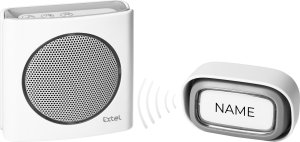 Orno Dzwonek bezprzewodowy, bateryjny EXTEL diBi Flash Soft, biały 2